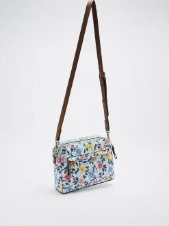 Floral Print Crossbody Bag|Parfois Flash Sale