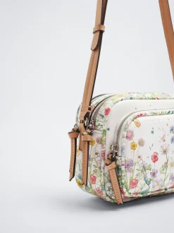 Floral Print Crossbody Bag|Parfois Discount