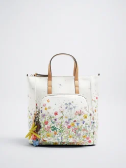 Floral-Print Backpack|Parfois Online