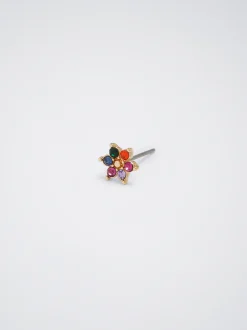 Flower And Crystals Earrings|Parfois Cheap