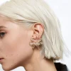 Flower Earrings With Beads|Parfois Fashion