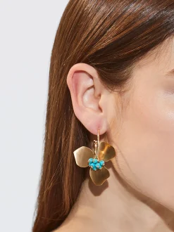 Flower Hoop Earrings|Parfois Sale