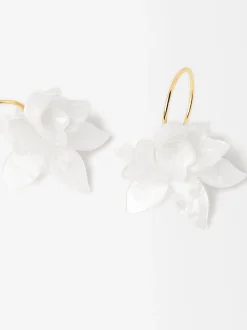Flower Hoop Earrings|Parfois Fashion