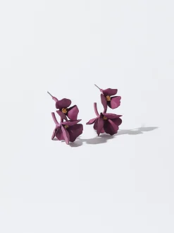 Flower Hoop Earrings|Parfois Sale