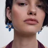 Flower Hoop Earrings|Parfois Cheap