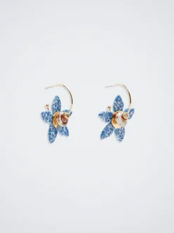 Flower Hoop Earrings|Parfois Cheap