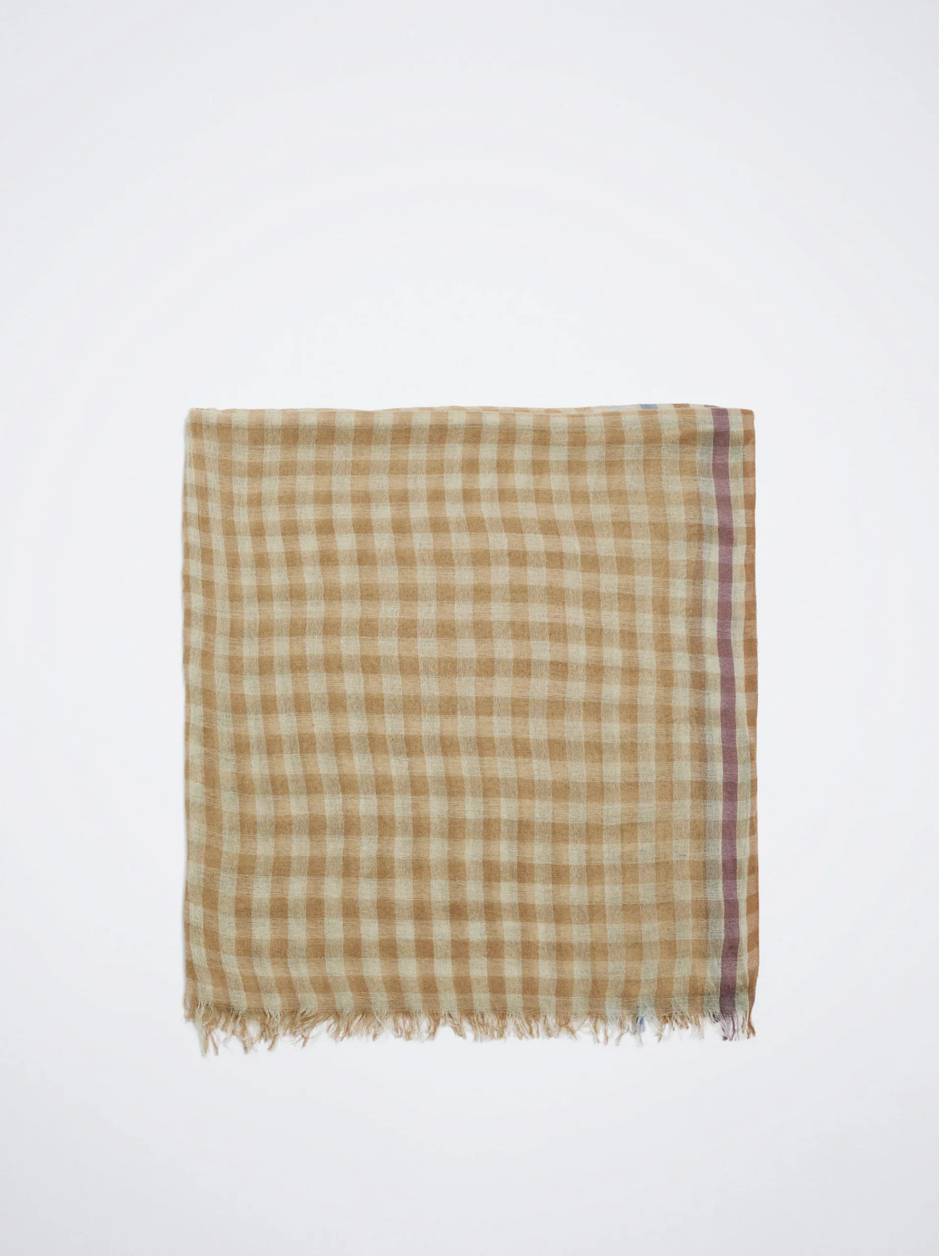 Gingham Scarf With Wool|Parfois Best