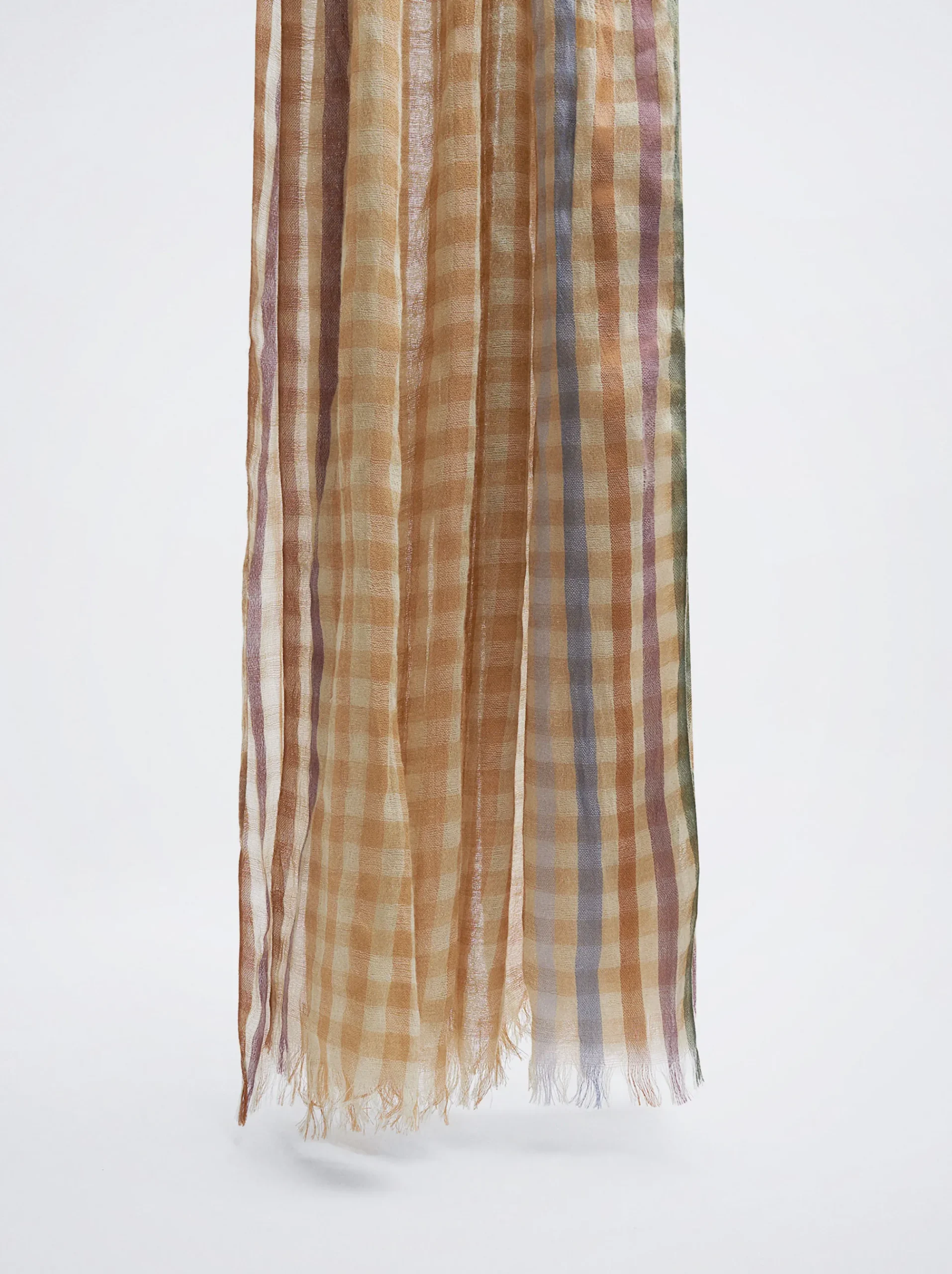 Gingham Scarf With Wool|Parfois Best