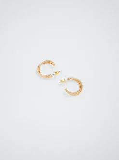 Gold Hoop Earrings|Parfois Hot