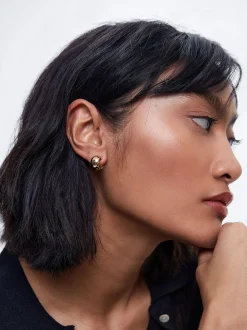 Gold Hoop Earrings|Parfois Shop