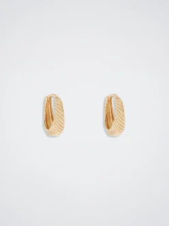 Gold Hoop Earrings|Parfois Flash Sale