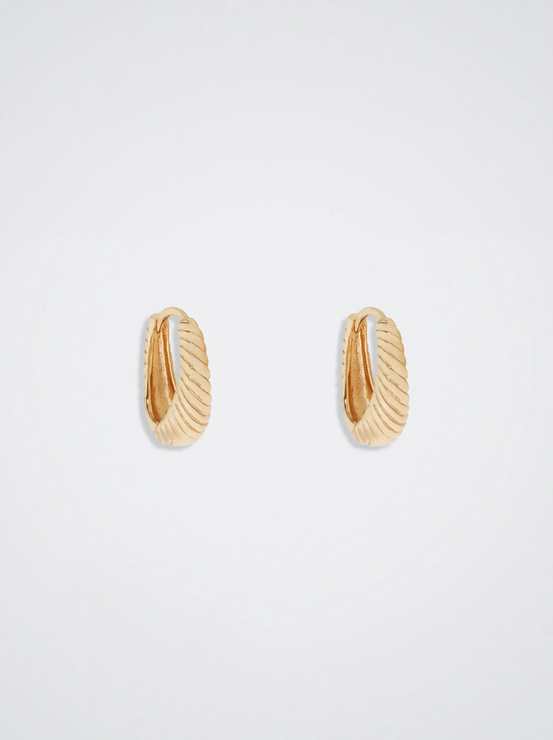 Gold Hoop Earrings|Parfois Flash Sale
