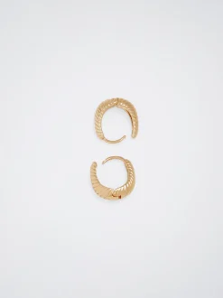 Gold Hoop Earrings|Parfois Flash Sale