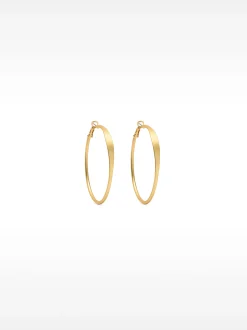 Brushed Hoop Earrings|Parfois Best