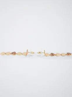 Earrings With Heart And Zirconia|Parfois New