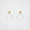 Earrings With Pearls|Parfois Hot