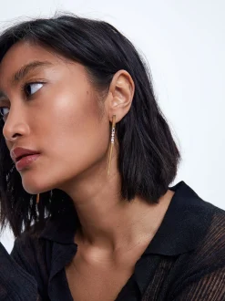 Earrings With Zirconia|Parfois Online