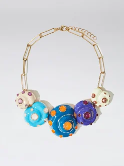 Golden Necklace With Seashell|Parfois Fashion