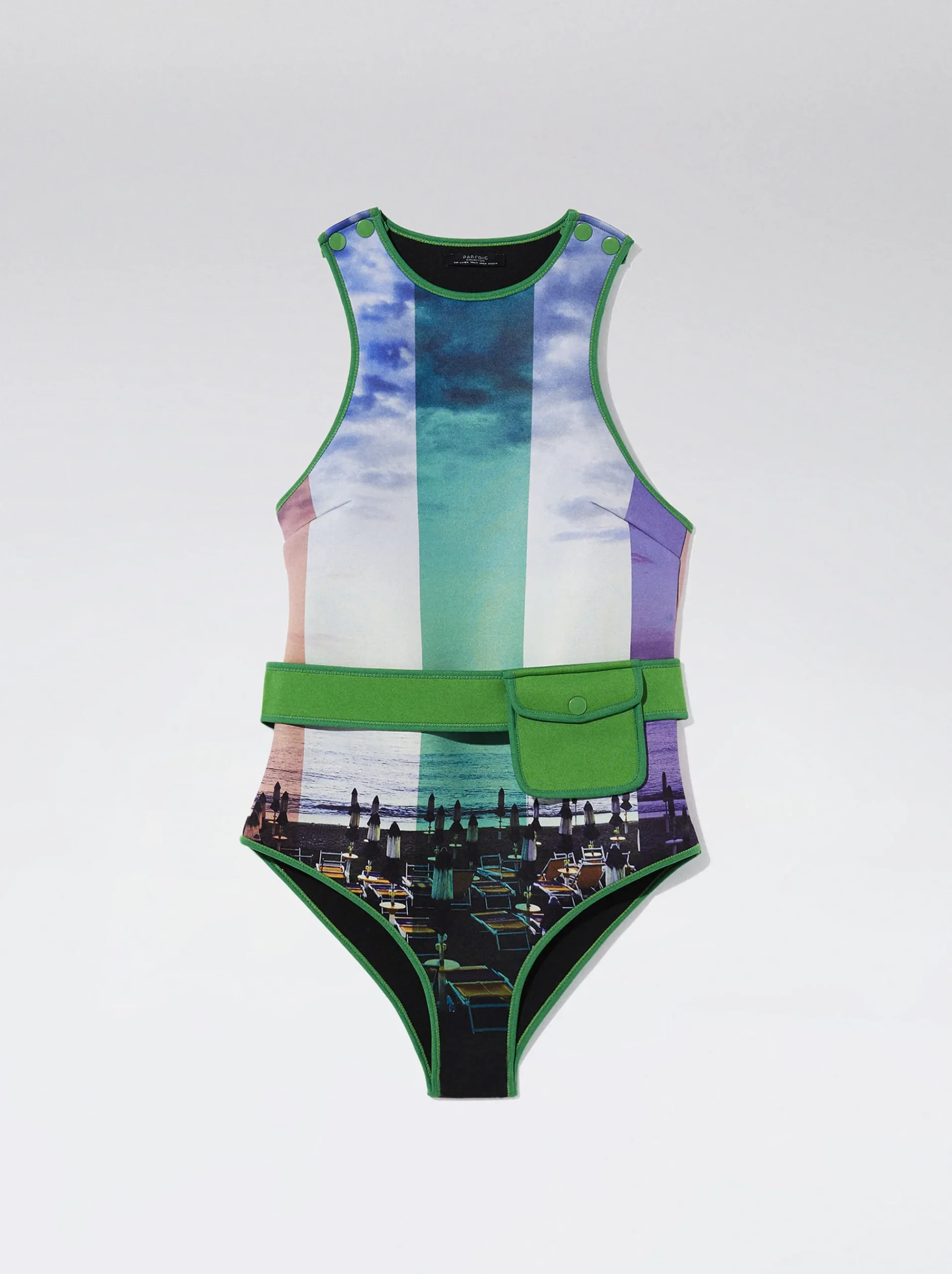 Halter Bathing Suit With Purse|Parfois Best Sale