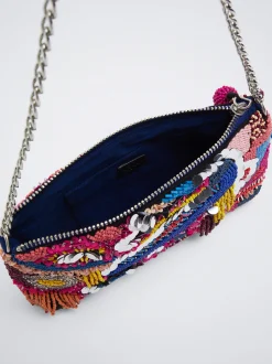 Handbag With Beads And Sequins|Parfois Outlet