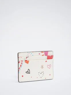 Heart Print Card Holder|Parfois Cheap