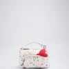 Heart Print Nylon Toiletry Bag|Parfois Store