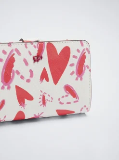 Heart Print Wallet|Parfois Cheap