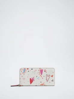 Heart Print Wallet|Parfois Outlet