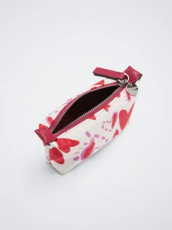 Heart Printed Coin Purse|Parfois Store