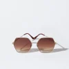 Hexagonal Sunglasses|Parfois Online