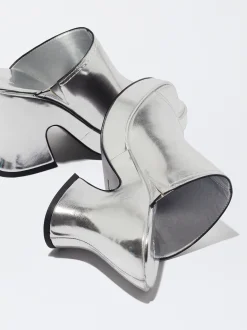 High Heel Metallic Sandals|Parfois Cheap