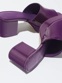 High-Heel Patent Mules|Parfois Shop