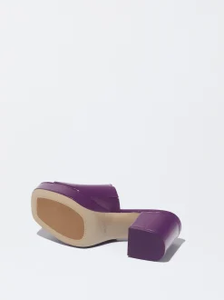 High-Heel Patent Mules|Parfois Shop