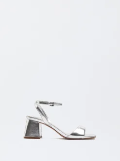 High-Heel Sandals With Ankle Straps|Parfois Shop