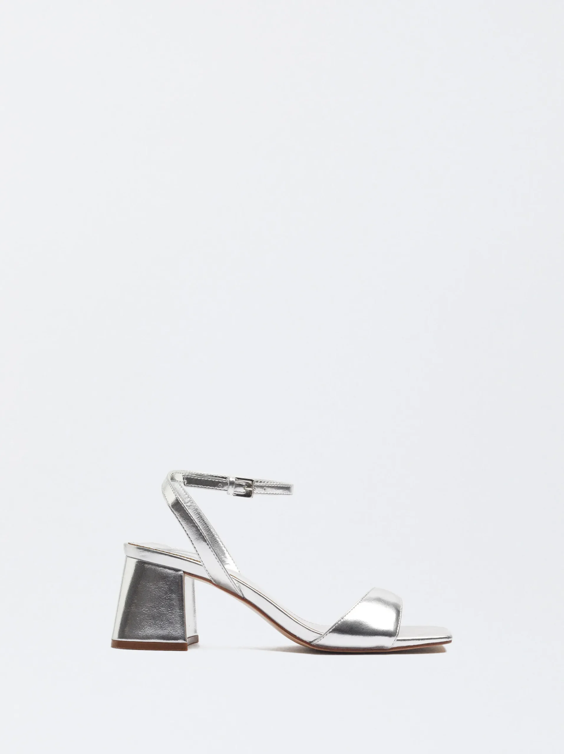 High-Heel Sandals With Ankle Straps|Parfois Shop