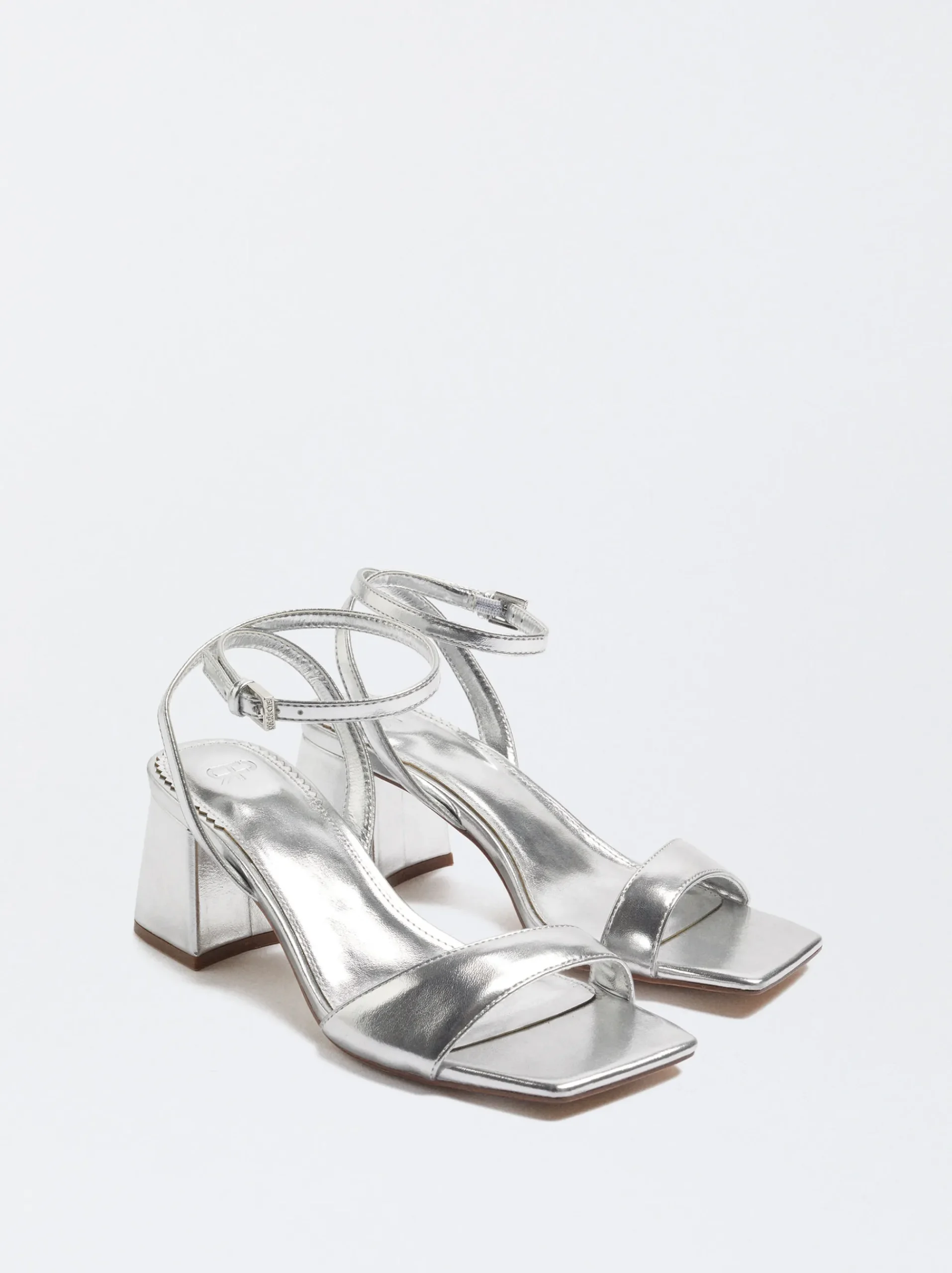 High-Heel Sandals With Ankle Straps|Parfois Shop