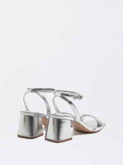 High-Heel Sandals With Ankle Straps|Parfois Shop