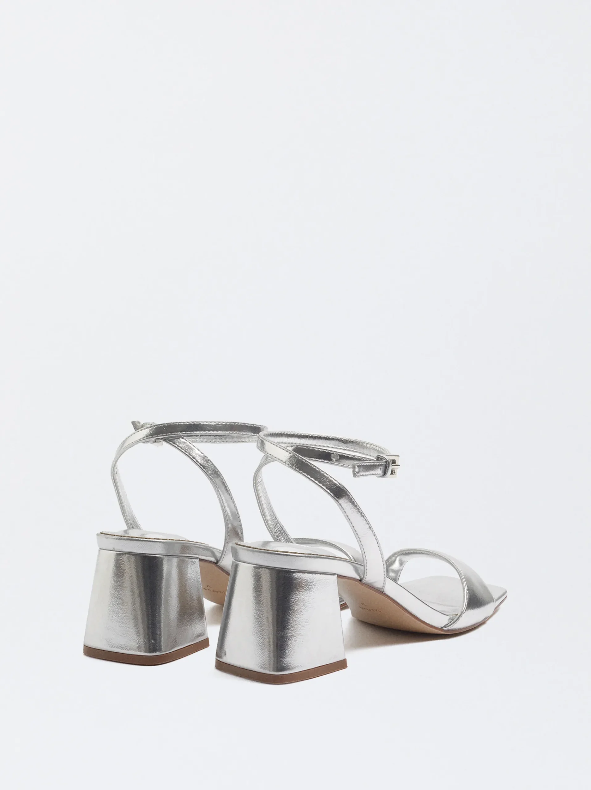 High-Heel Sandals With Ankle Straps|Parfois Shop