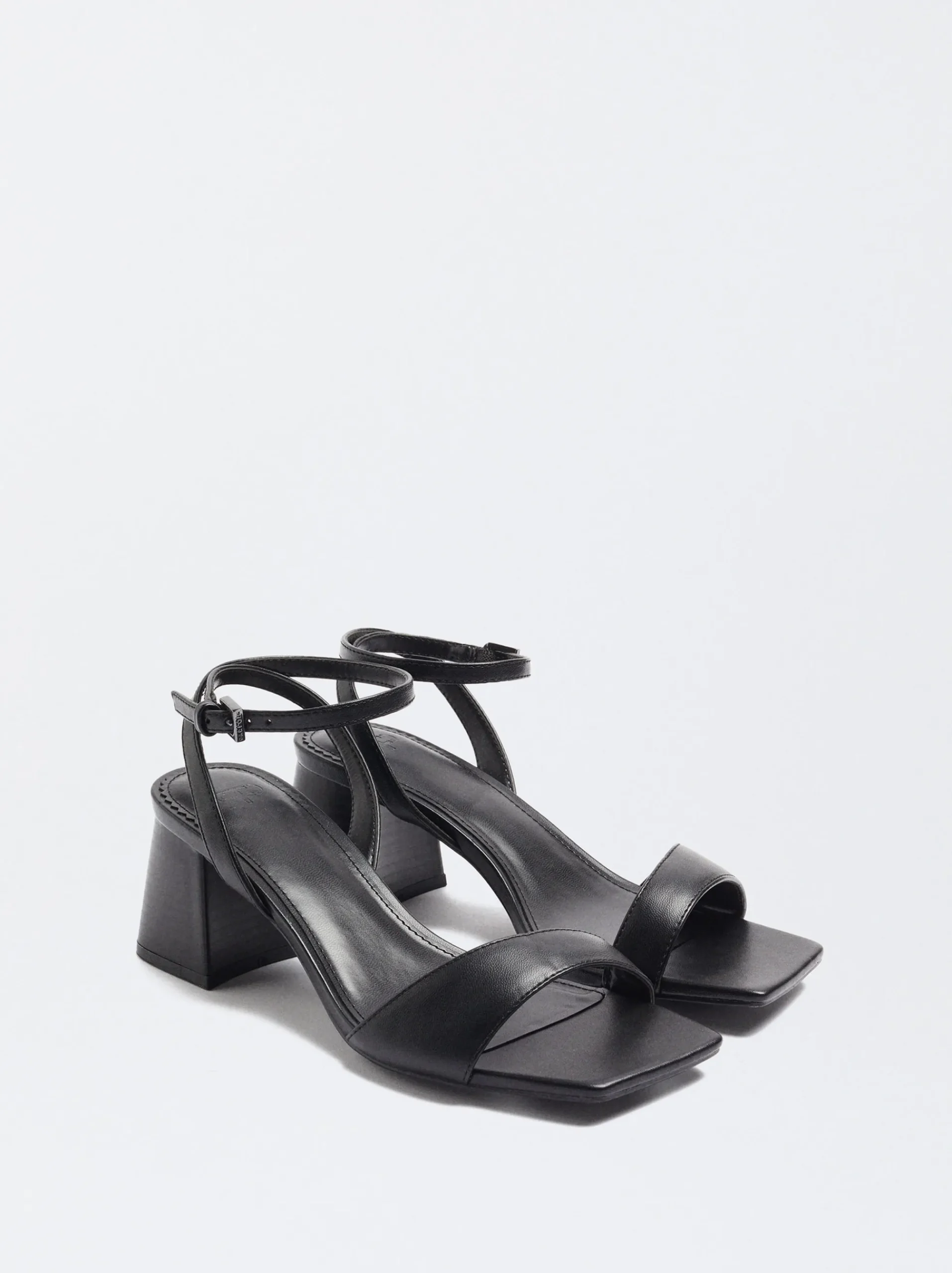 High-Heel Sandals With Ankle Straps|Parfois Outlet