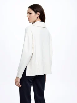 High-Neck Knit Sweater|Parfois Fashion