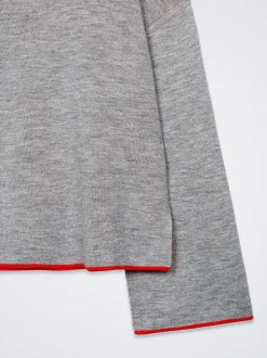 High-Neck Knit Sweater|Parfois Best