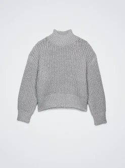 High-Neck Knit Sweater|Parfois Discount