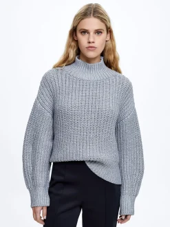 High-Neck Knit Sweater|Parfois Best