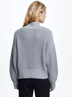 High-Neck Knit Sweater|Parfois Best