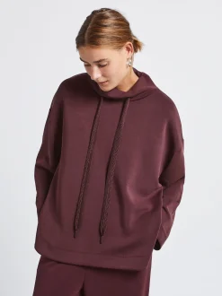 High-Neck Modal Sweatshirt|Parfois Fashion