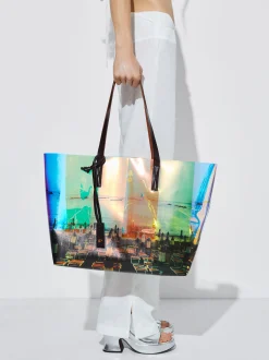 Holographic Tote Bag|Parfois Best Sale