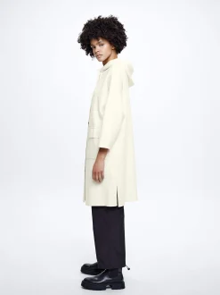 Hooded Knit Coat|Parfois Online