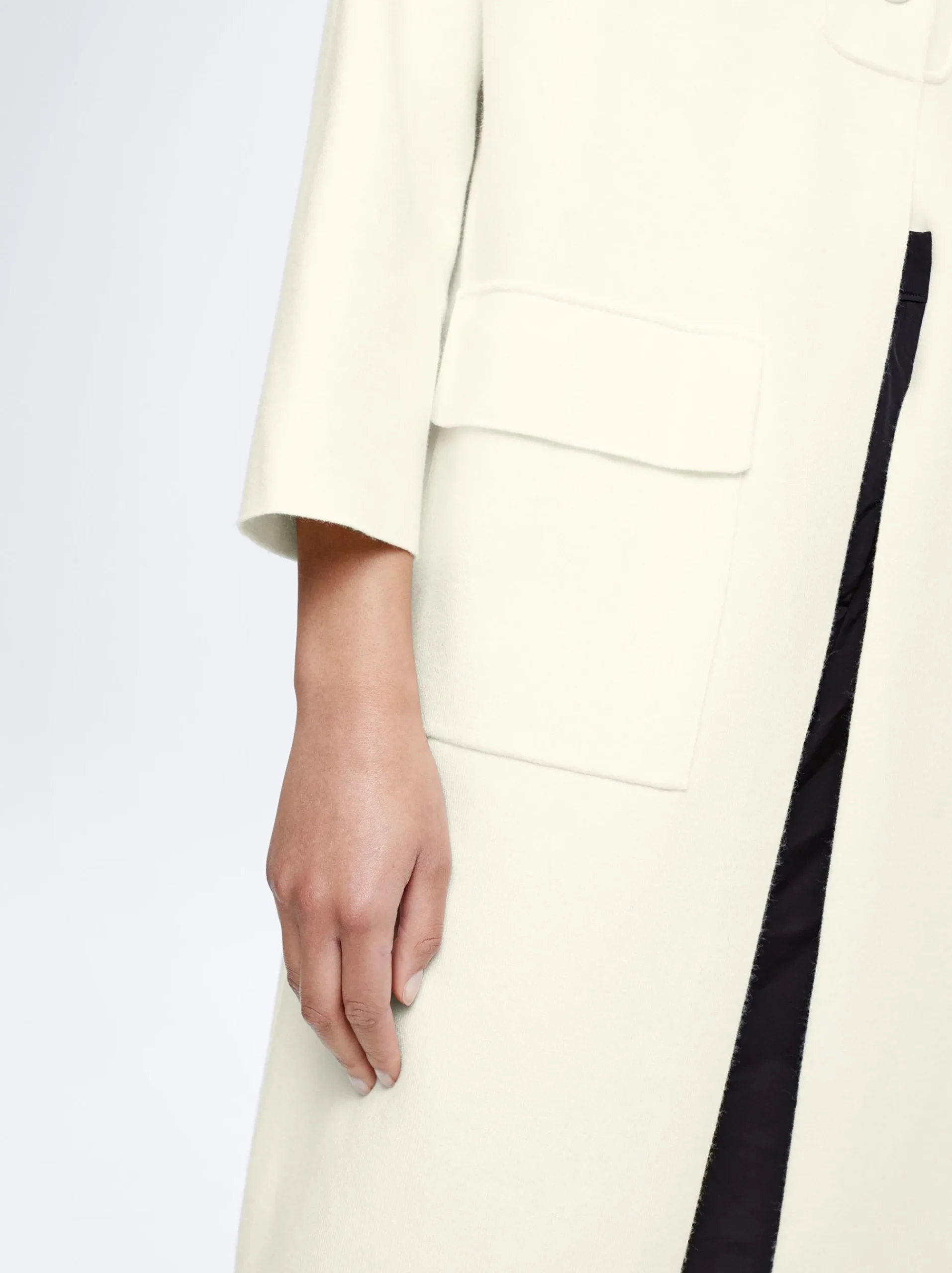 Hooded Knit Coat|Parfois Online