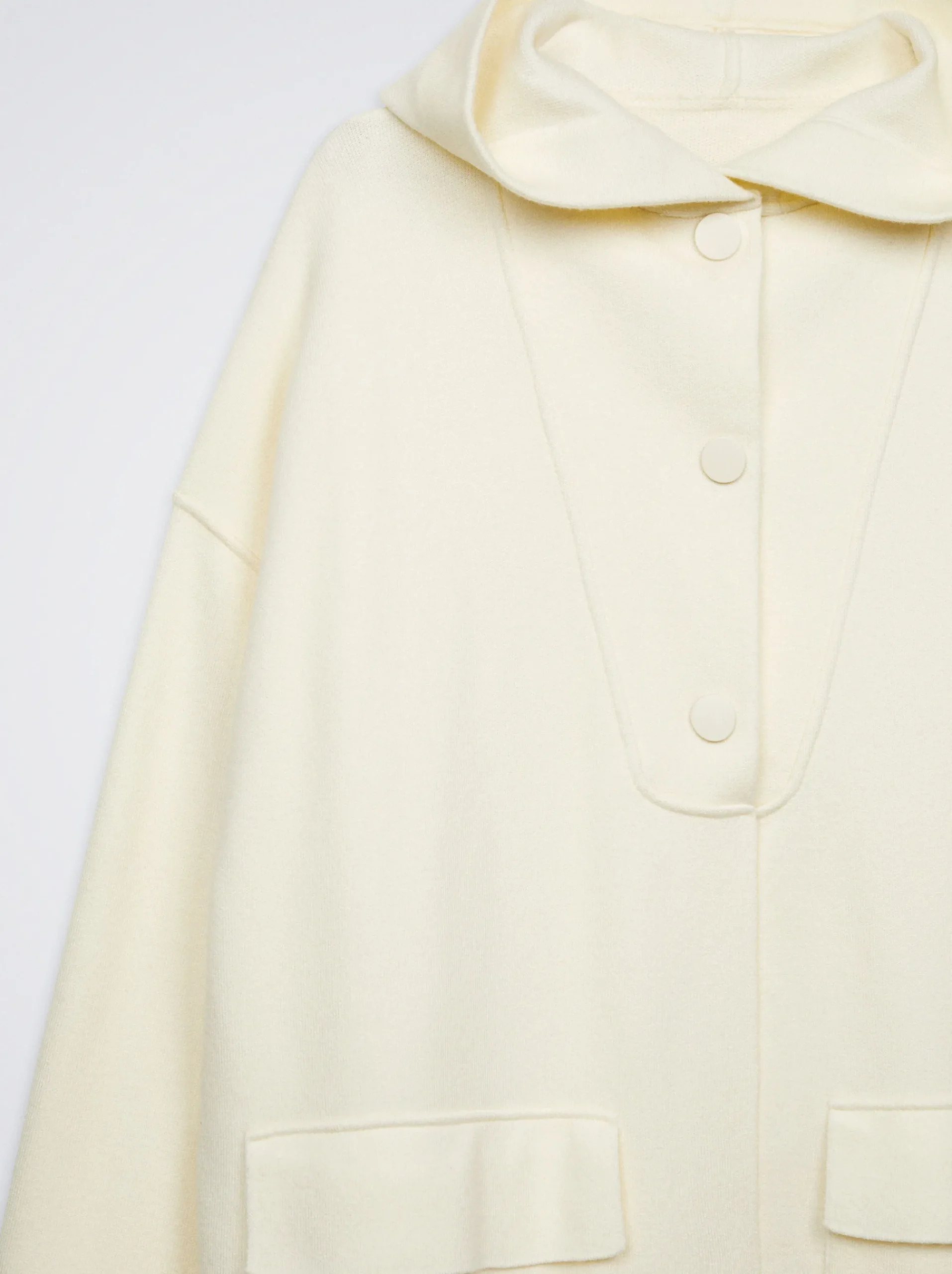 Hooded Knit Coat|Parfois Online