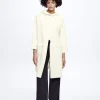 Hooded Knit Coat|Parfois Store